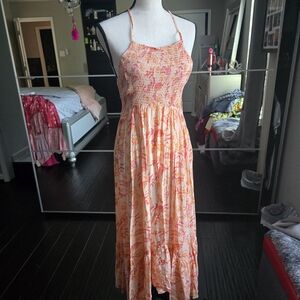 Free People Vibrant Floral Maxi Dress